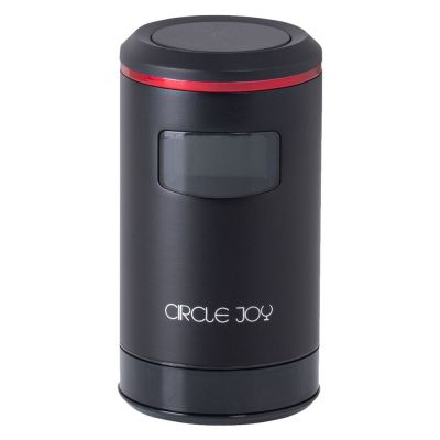 Электрическая вакуумная пробка Circle Joy, черная-0