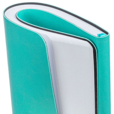 Блокнот Verso в клетку, бирюзовый-2