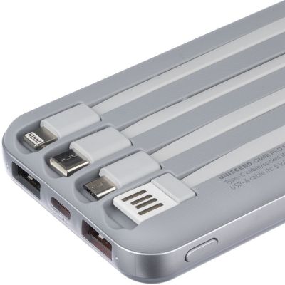 Внешний аккумулятор Omni Pro 10000 мАч, серый-3