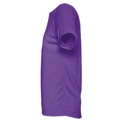 Футболка унисекс Sporty 140 темно-фиолетовая-2