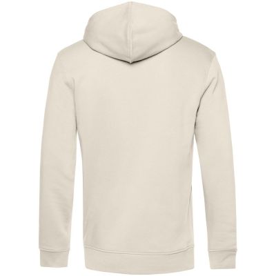 Толстовка с капюшоном унисекс BNC Inspire (Organic), молочно-белая-1