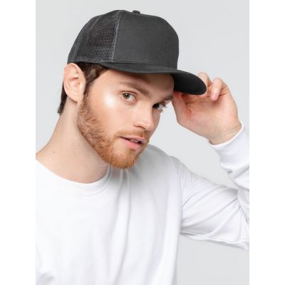 Бейсболка Boulder, темно-серая-8