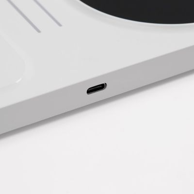 Беспроводное зарядное устройство с подогревом кружки Hot Task, белое-9