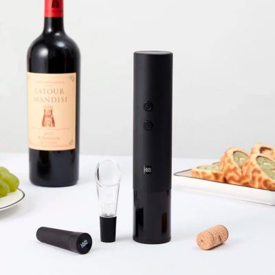 Винный набор HuoHou Electric Wine Bottle Opener 4 in 1, черный-3