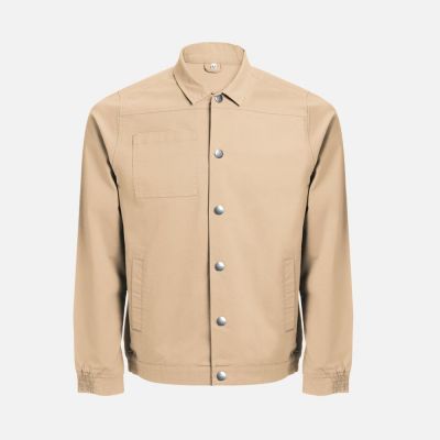 Куртка унисекс Bratislava, бежевая-0