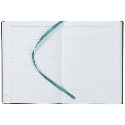 Ежедневник Vivian, недатированный, бирюзовый-4