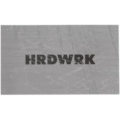 Футляр для пластиковых карт Hard Work, серебристый-2