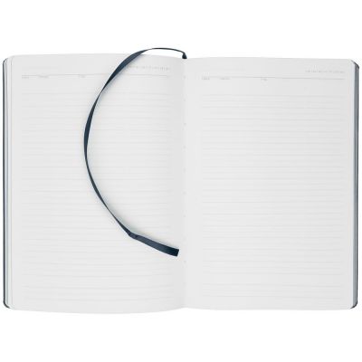 Ежедневник New Latte, недатированный, темно-синий-3