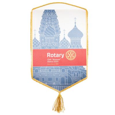 Вымпел с печатью Flam на заказ-3