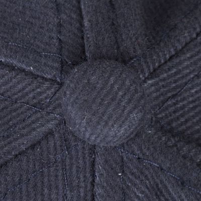 Бейсболка Unit Trendy, темно-синяя с бежевым-2