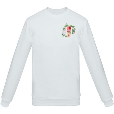 Толстовка «Цветочная азбука: Н», белая-0