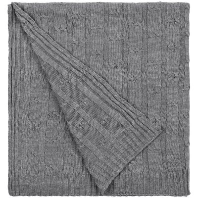 Плед Trenza, серый-0