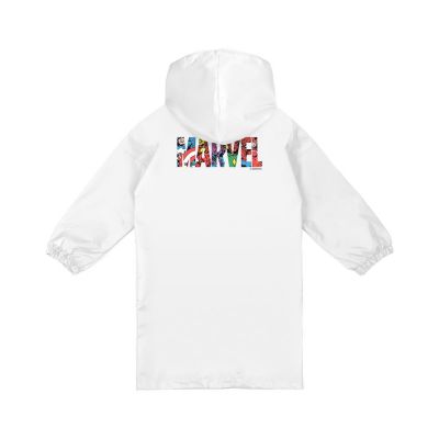 Дождевик детский Marvel Avengers, белый-1