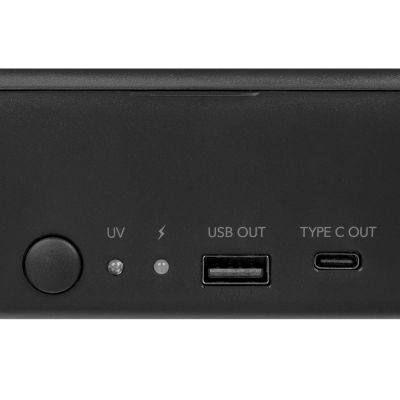 Стерилизатор c беспроводной зарядкой Handy Guard, черный-4