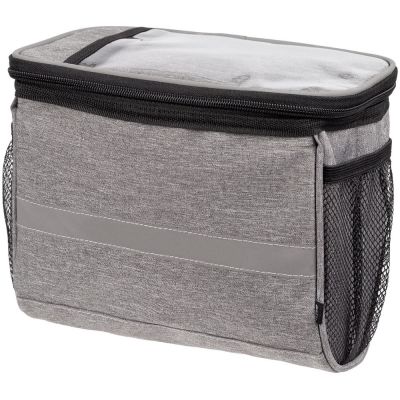 Термосумка для велосипеда Cool Bike, серая-6