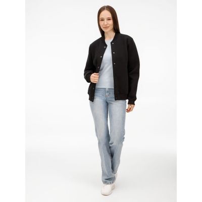 Бомбер унисекс AtmosWear, черный-12