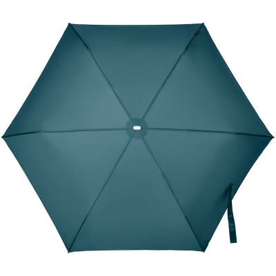 Складной зонт Alu Drop S, 3 сложения, механический, синий (индиго)-1