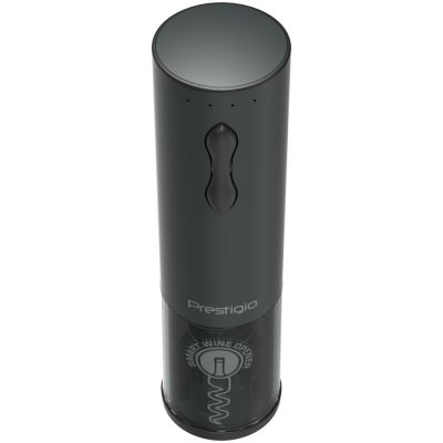 Винный набор с электрическим штопором Bolsena, черный-4