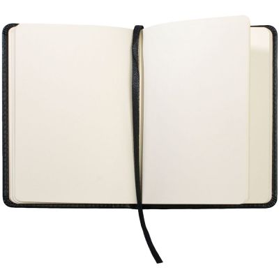 Набор Club: блокнот А6 и ручка, черный-2