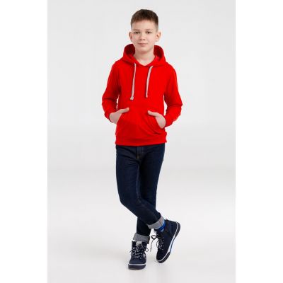Толстовка с капюшоном детская Kirenga Kids, красная-2