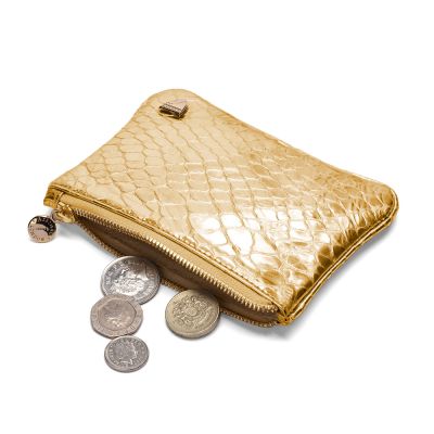 Кошелек SNAKESKIN, золотистый-0