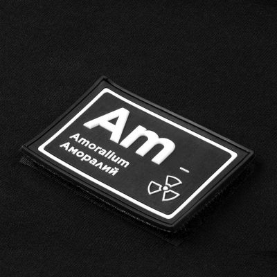 Толстовка с патчами «Химия состояний», черная-6