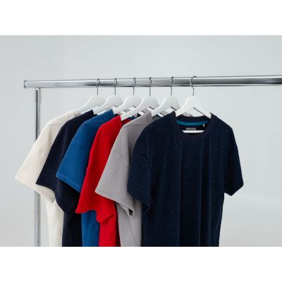 Футболка унисекс Kosmos 1.0, синий меланж-6