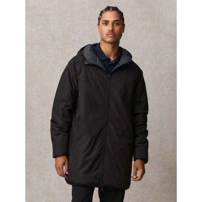 Куртка-парка унисекс Reverse, черная-7