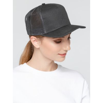 Бейсболка Boulder, темно-серая-0