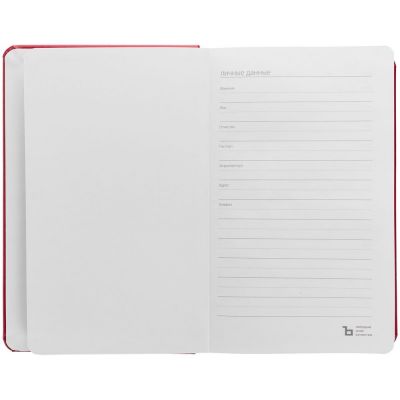 Ежедневник Replica Mini, недатированный, красный-4