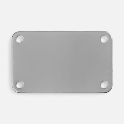 Шильдик металлический Furo, серебристый-0