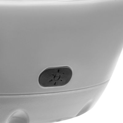 Бутылка для воды Torsta Light с колонкой и светильником, серая-7