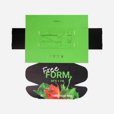 Коробка с печатью на заказ Freeform, XL-3