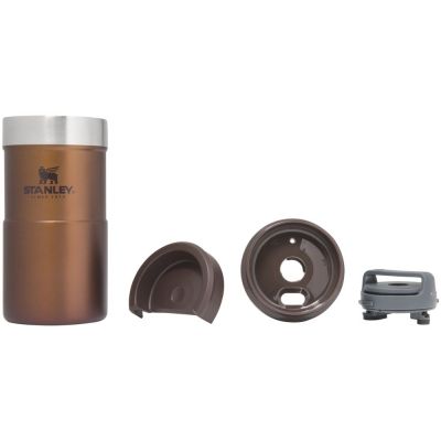 Термокружка Stanley Classic Neverleak 250, темно-янтарная-4