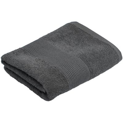 Полотенце махровое «Тиффани», большое, серое-0