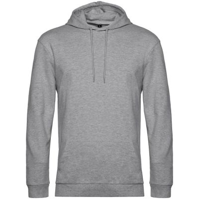 Толстовка с капюшоном унисекс Hoodie, серый меланж-0