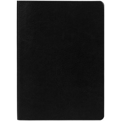 Ежедневник Nebraska Flex, недатированный, черный с золотистым-1