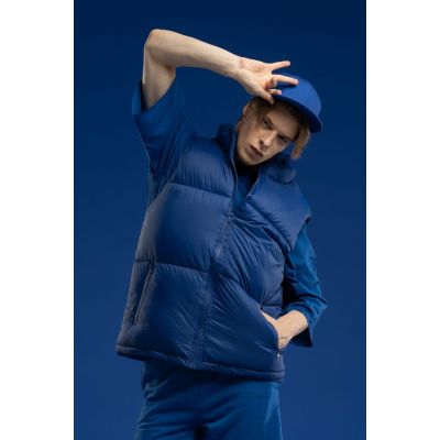 Жилет двусторонний V2, синий-0