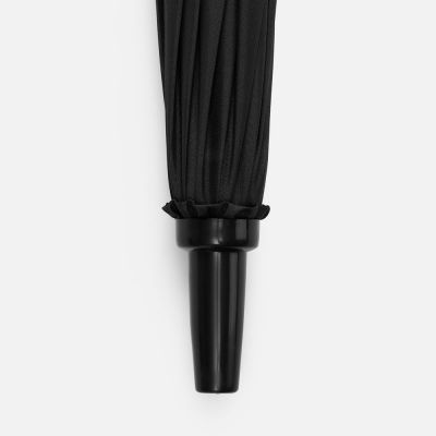 Зонт-трость Simple Golf, черный-4