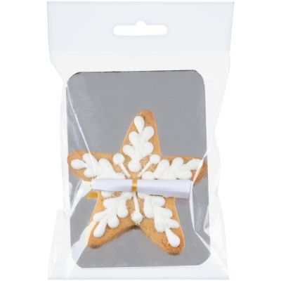 Новогоднее печенье с предсказанием «Снежинка»-2