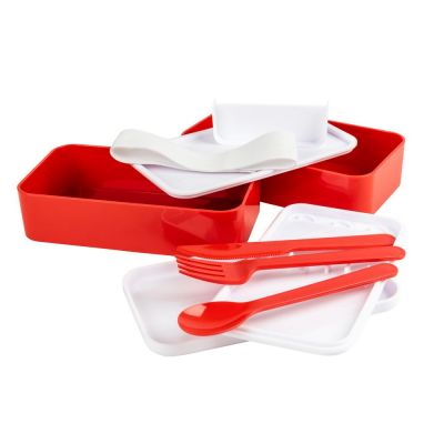 Ланчбокс Pure, красный-3