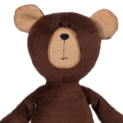 Мягкая игрушка Beastie Toys, мишка с белым шарфом-4