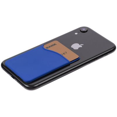 Чехол для карты на телефон Shelley, синий-3