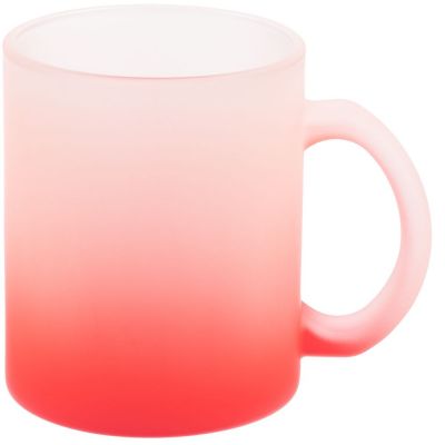 Кружка Grade Fade для сублимационной печати, матовая, красная-0