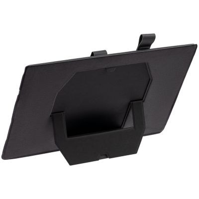 Настольный органайзер с беспроводной зарядкой Oiro, черный-5