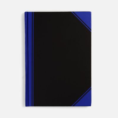 Блокнот Accenti, черный с синим-1
