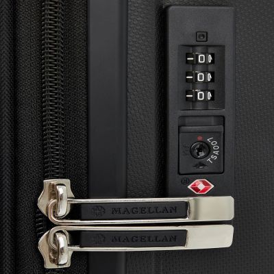 Чемодан Santiago M, черный-4