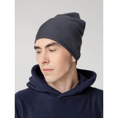 Шапка Hey, серый меланж-3