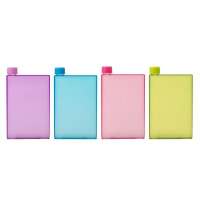 Бутылка-фляга Square, голубая-3