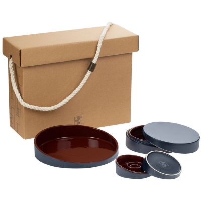 Набор Form Fluid Trio, бордовый-0